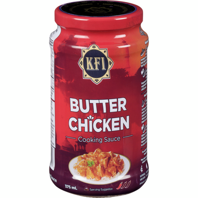 KFI Butter Chicken Cooking Sauce 375ml - Case of 24