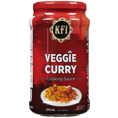 KFI Veggie Curry Cooking Sauce 375ml - Case of 24