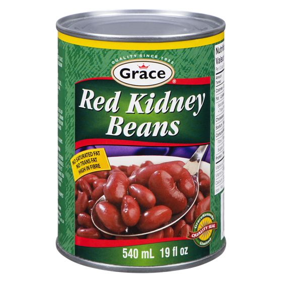 Grace Red Kidney Beans 540ml - Case of 12