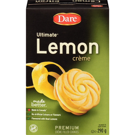 Dare Ultimate Lemon Crème Cookies 290g