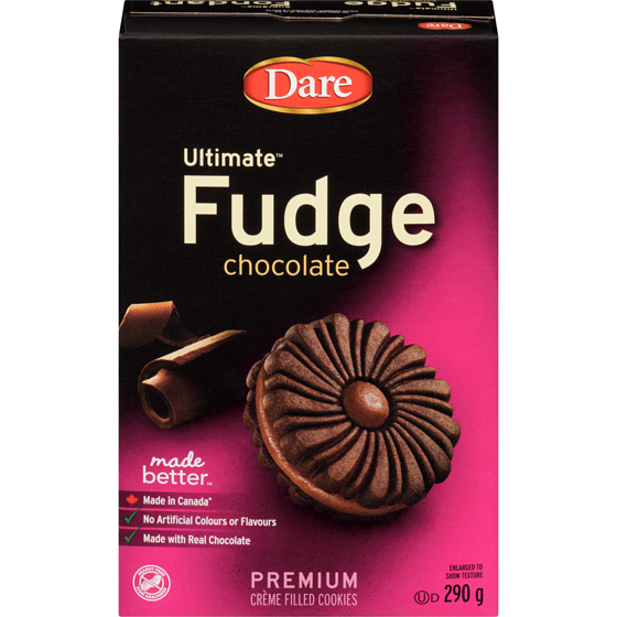 Dare Ultimate Fudge Chocolate Cookies 290g