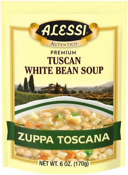 Alessi Italian Style White Bean Soup 170g - Case of 6