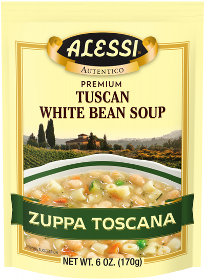 Alessi Italian Style White Bean Soup 170g - Case of 6