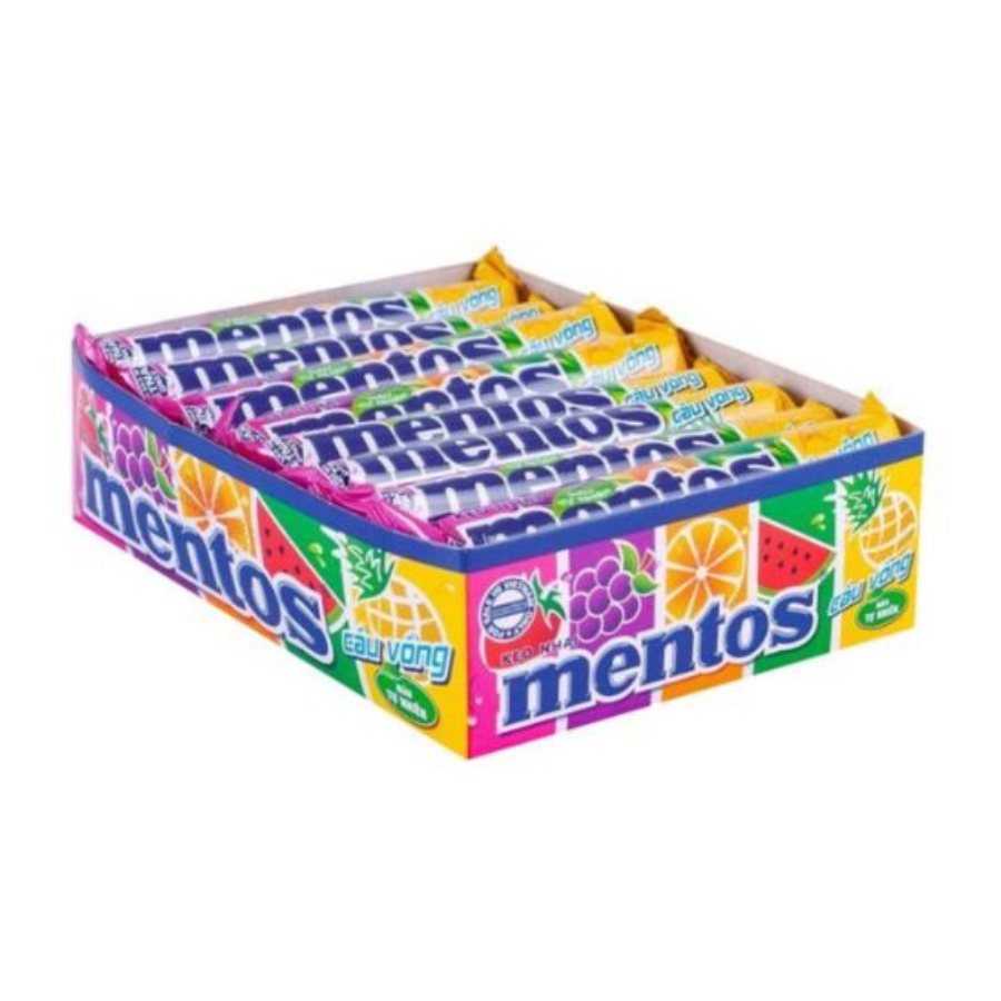 Mentos Rainbow Rolls - 16ct (Vietnam)