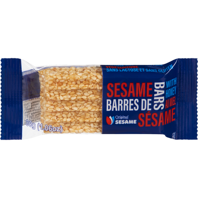 Sesame Bars with Honey 30g - 24ct