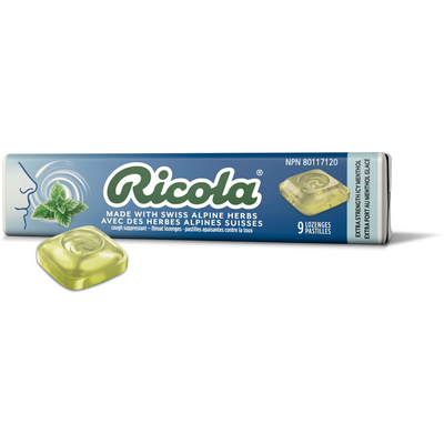 Ricola Extra Strength Icy Menthol Cough Drops - 20ct