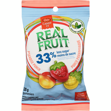 Dare Real Fruit Paradise Punch Gummies - Case of 12