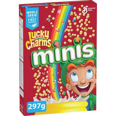 GM Lucky Charms Minis Cereal 297g