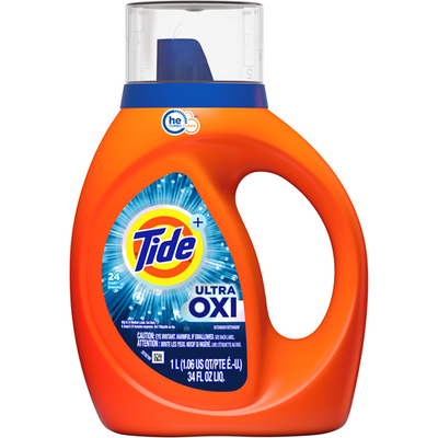 Tide Ultra Oxi  Detergent 24 Loads 1Lt