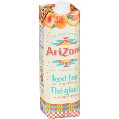 Arizona Peach Iced Tea 960ml (12 pack) – Stockup Market