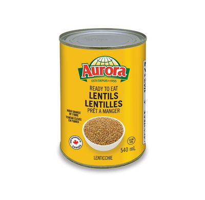 Aurora Lentils 540ml - Case of 12