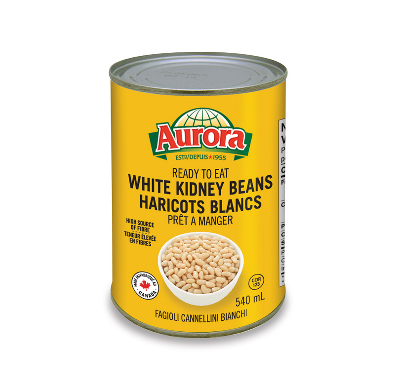 Aurora White Kidney Beans 540ml - Case of 12