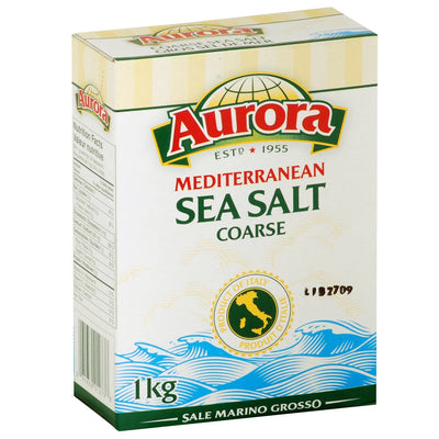 Aurora Coarse Sea Salt 1kg (Case of 12)