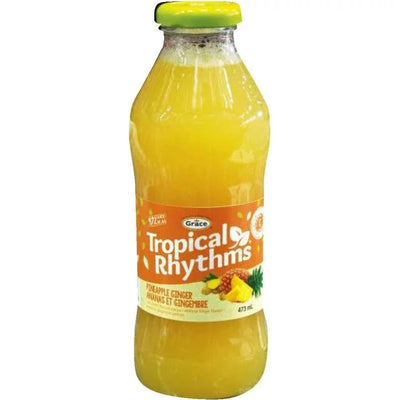 Grace Tropical Rhythms Pineapple Ginger 473ml - Case of 12