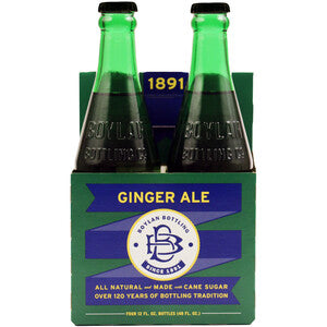 Boylan Bottling Ginger Ale 355ml - 4 Pack
