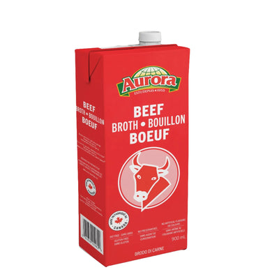 Aurora Beef Broth 946ml - Case of 12