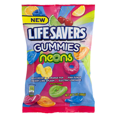 Lifesavers Gummies Neons (Case of 12)