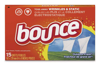 Bounce Outdoor Fresh Dryer Shts 15Ct