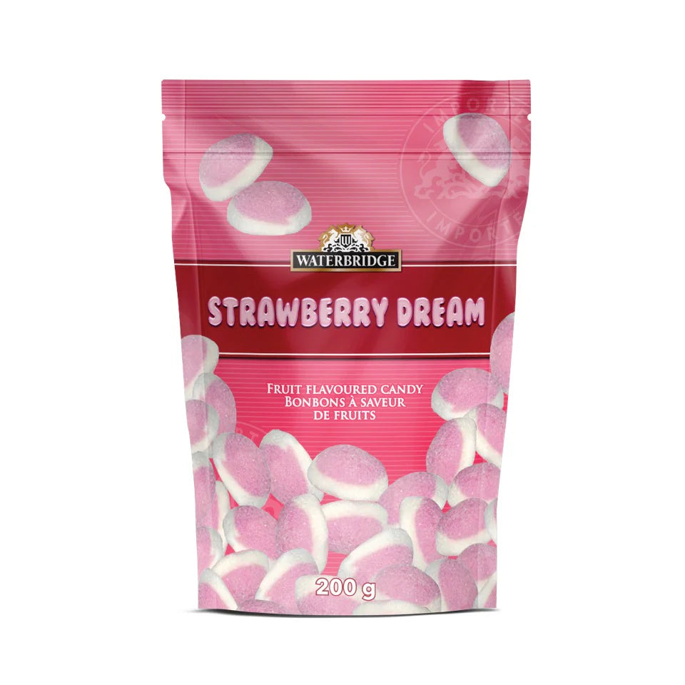 Waterbridge Strawberry Dream Candy 200g (Case of 15)