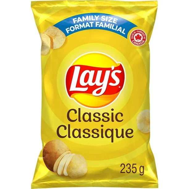 Lay's Classic 235g (Case of 12)