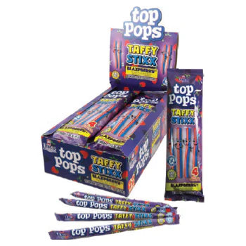 Top Pops Taffy Stixx Blazberry - 12ct