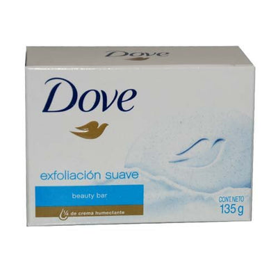 Dove Beauty Soap Exfoliating Suave Bar 135g - Case of 24