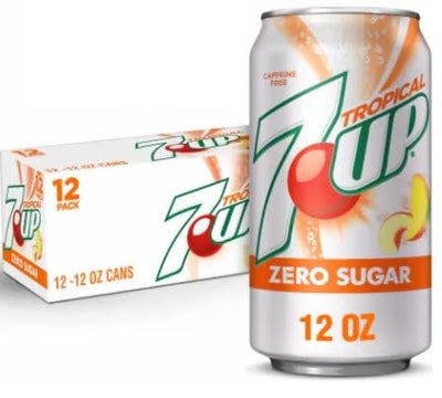 7up Tropical ZERO 355ml - (Case of 12)(BB: FEB.12)