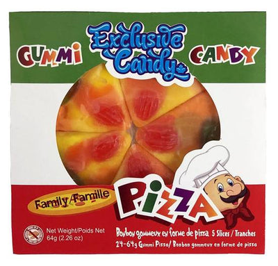 Gummi Pizza Candy - 24ct