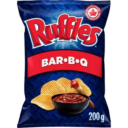 Ruffles BBQ 200g - Case of 12