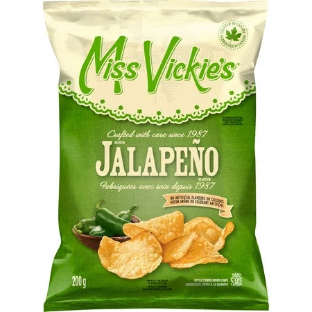 Miss Vickie's Jalapeno 200g - Case of 12