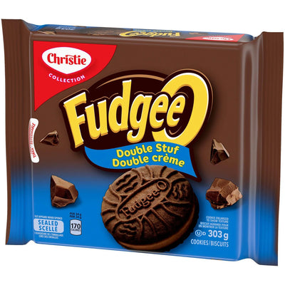 Fudgee Double Crème Sandwich Cookies 303g