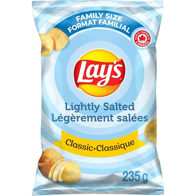 Lay's Lightly Salted Classic 235g (Case of 12)