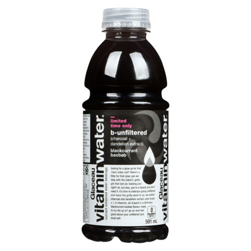 Glaceau Vitamin Water B-unfiltered Blackcurrant Baobab 591ml (12 Pack)