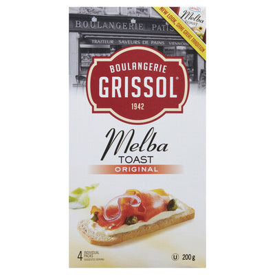 Grissol Melba Toast Original 200g