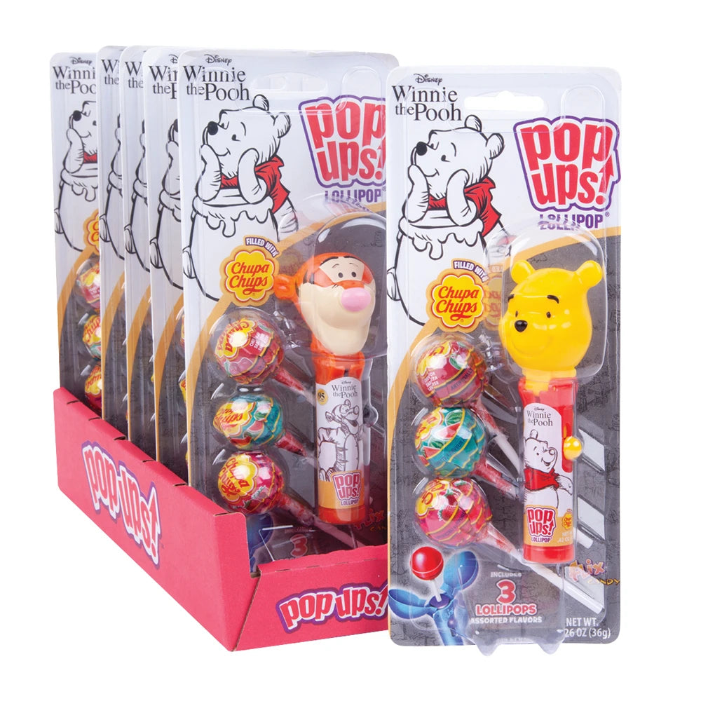 Pop Ups! Disney Winnie The Pooh Lollipop - 6ct