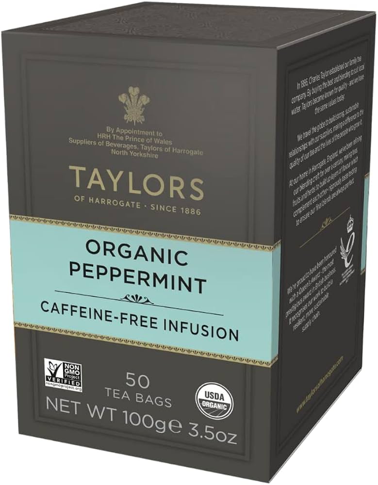 Taylors Organic Peppermint Tea - 20ct