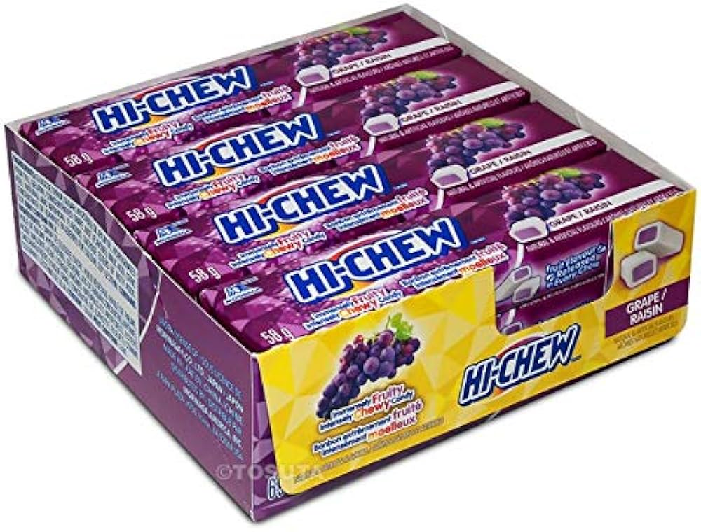 Hi-Chew Grape 58g (Case of 12)