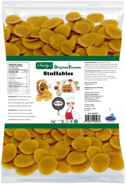 Swirly's Original Fryums Stuffables Bag 1kg