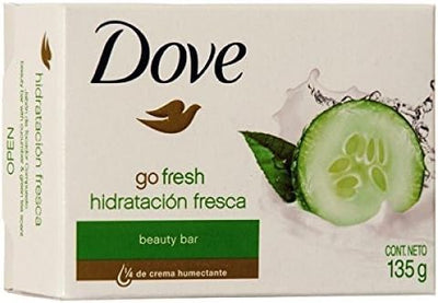 Dove Beauty Soap Go Fresh Hydration Fresca Bar 135g - Case of 24