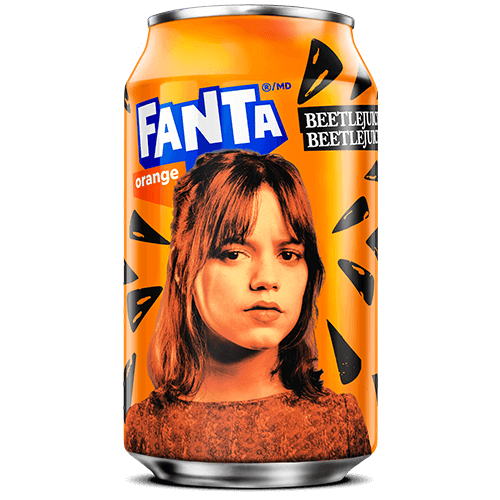 Fanta Beetlejuice Orange x Astrid 355ml - Case of 12 (Limited)