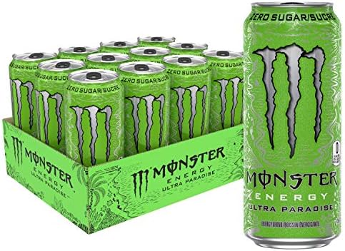 Monster Ultra Paradise Tea 473ml - 12 Pack