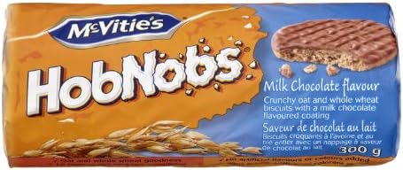 McVitie’s Hobnobs Milk Chocolate Biscuits - Case of 12