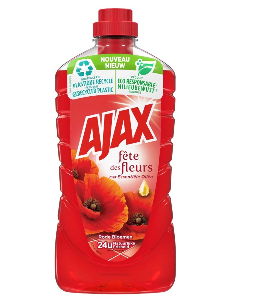 Ajax Multi Surfaces Cleaner Red Flowers 1Lt