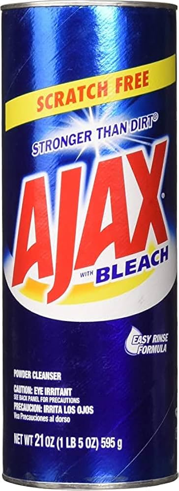 Ajax Powder Cleanser With Bleach 595G