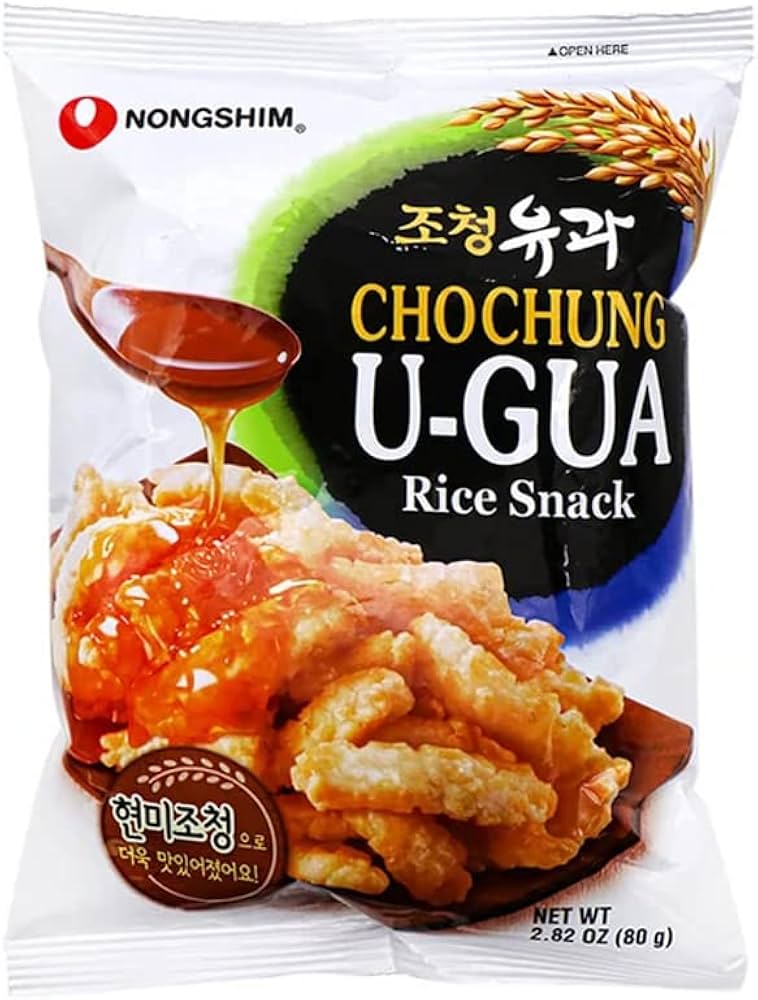 Nongshim Cho Chung U-Gua Rice Snack 80g (20 Units)