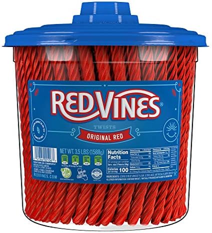 Red Vines Original Red Licorice Tub