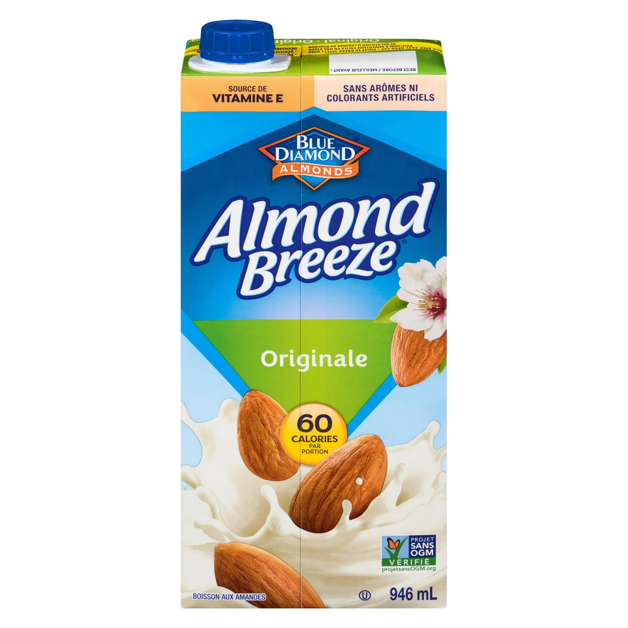 Blue Diamond Almond Breeze Original 946ml (Case of 12)