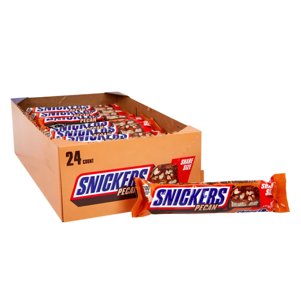 Snickers Pecan Bars Share Size 80g - 24ct