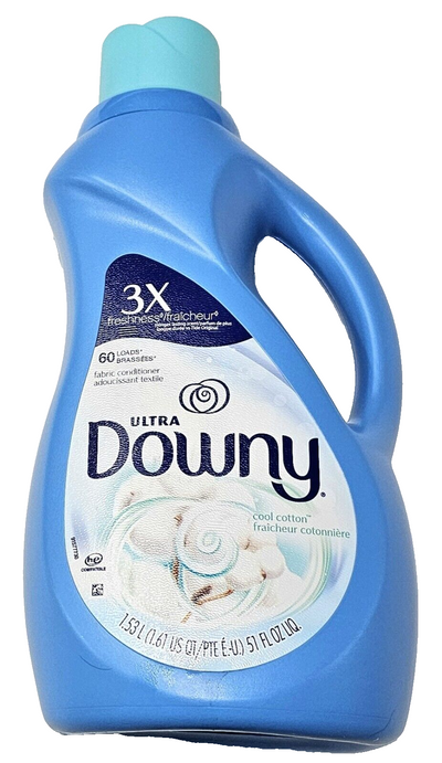 Downy Ultra Fabric Conditioner Cool Cotton 60 Loads 1.53L