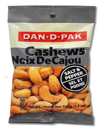 Dan-D Pak Cashews Salt & Pepper - Case of 12